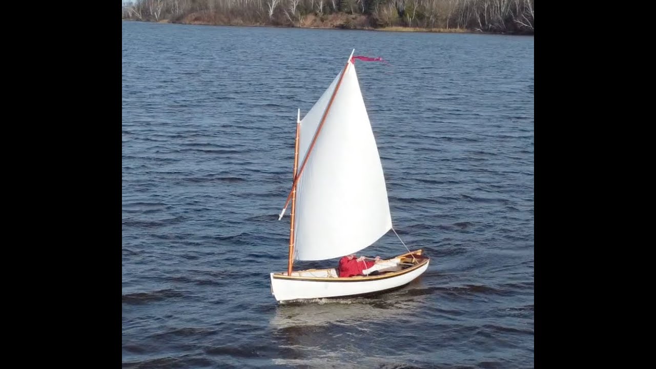 Sailing a Catspaw dinghy 11:14:25