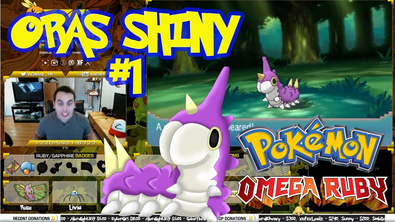 FIRST OMEGA RUBY/ALPHA SAPPHIRE SHINY POKEMON | SHINY WURMPLE! | Dexnav Sneaking Shiny