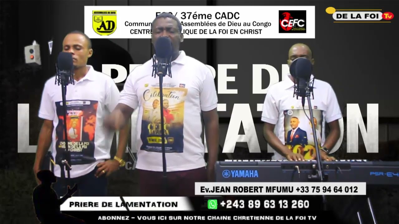 PRIRE DE LAMENTATION  Jeudi LE 29 01 2026