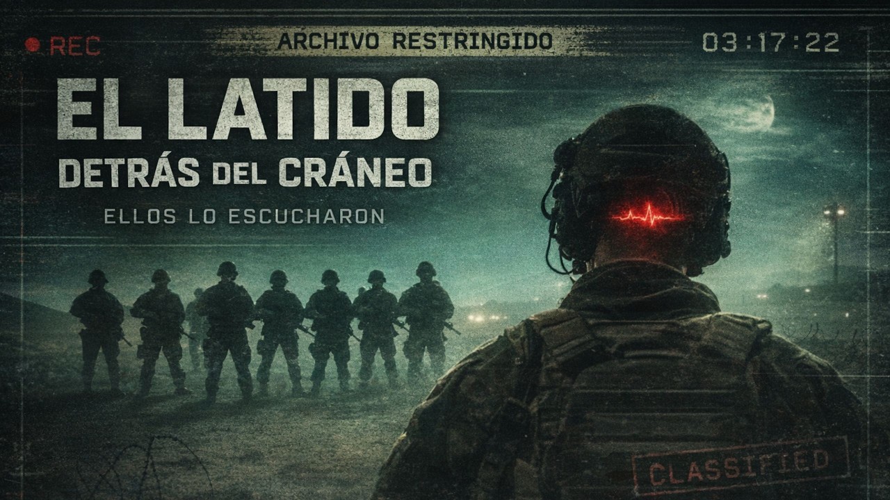 El latido detrás del cráneo: testimonios de unidades especiales | Historias De Terror