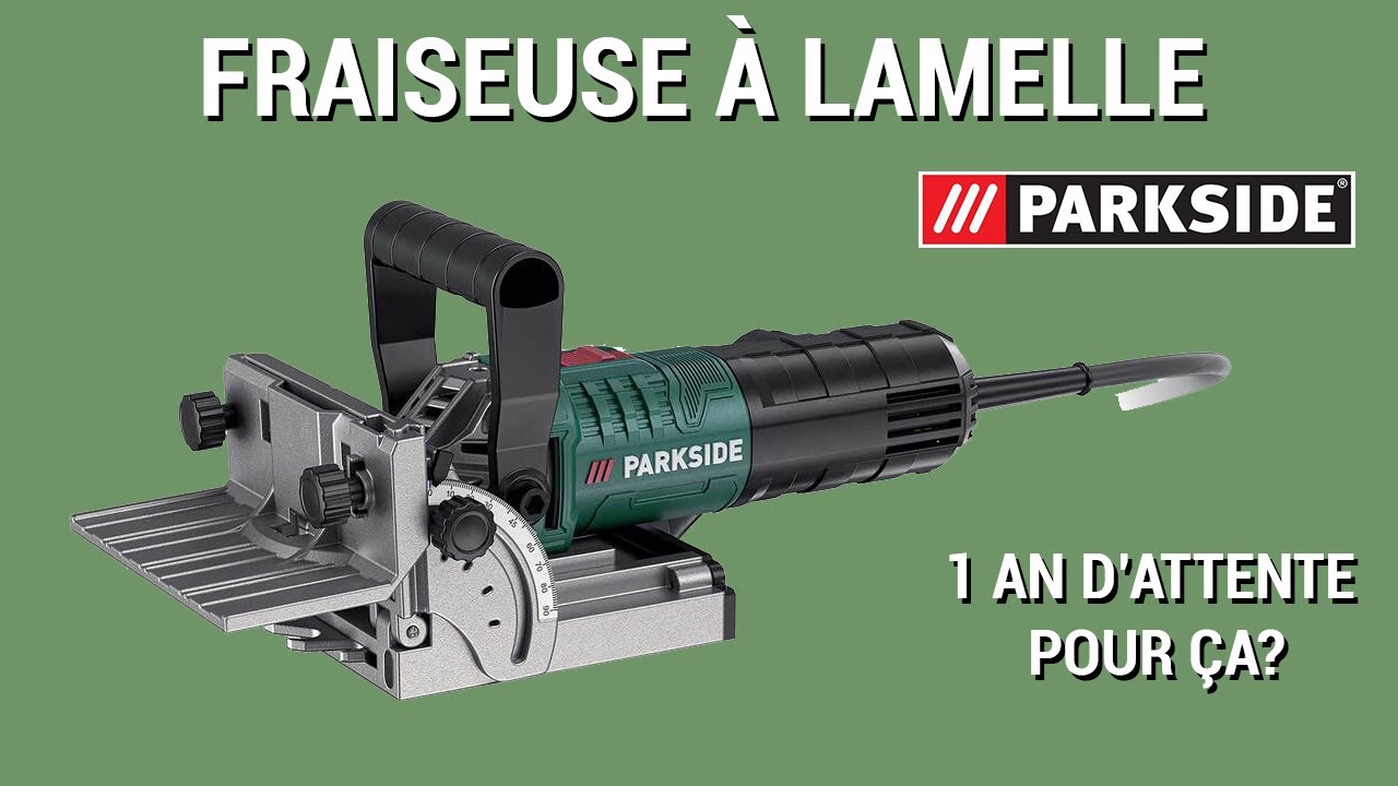 Review et test fraiseuse à lamelle Parkside PFDF 900 A1 (avis)