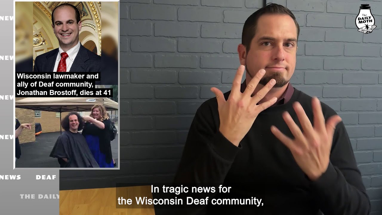 Wisconsin lawmaker and ally of Deaf community, Jonathan Brostoff, dies at 41