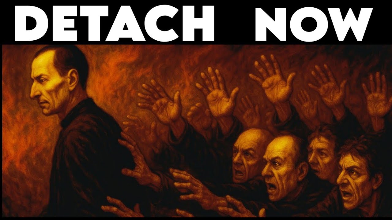 Master Detachment And Watch Everything Chase You - Machiavelli