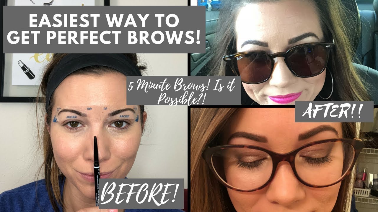 Best Stick On Eyebrow Stencil: Fran Wilson Stencil Brows