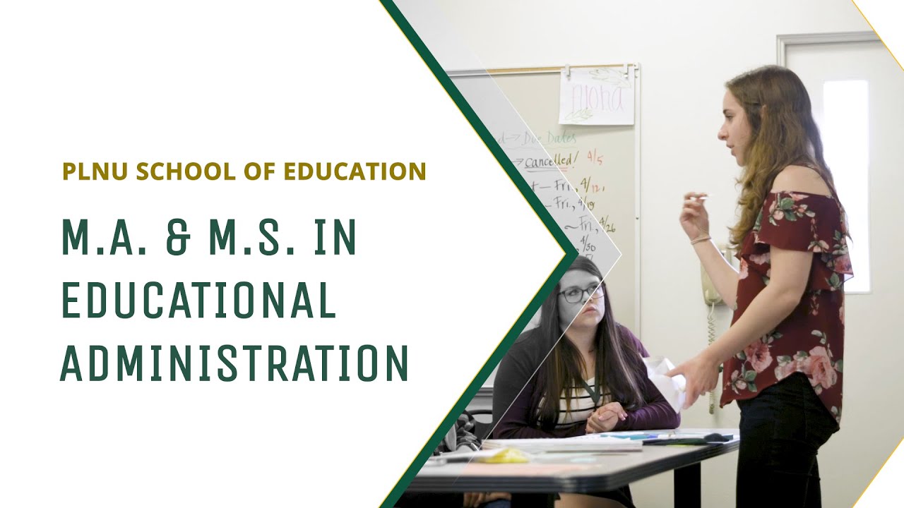 Master's in Educational Administration | PLNU