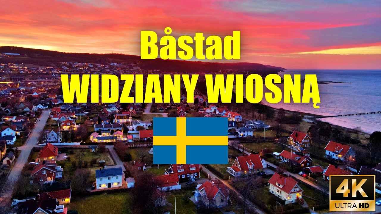 Båstad see in spring | Sweden | Dronem przez Świat | 2022 | 4K