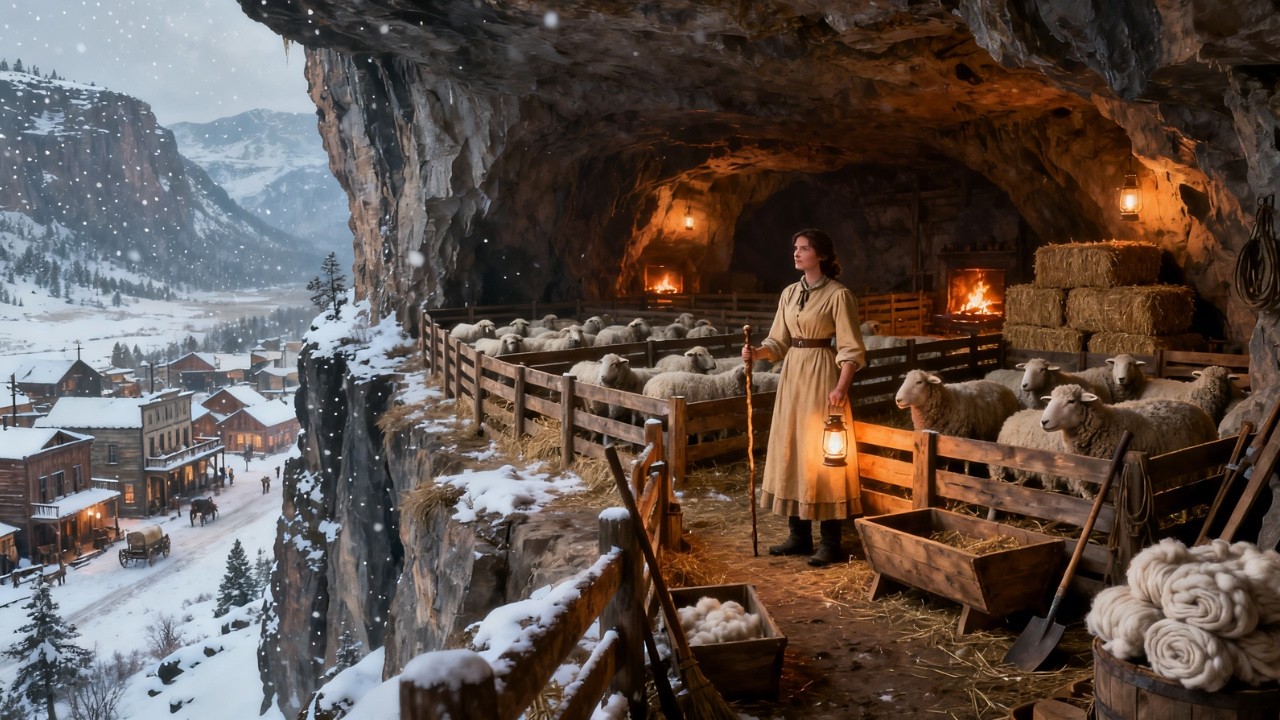 Thrown Out Before Winter, She Turned a Cliff Cave Into a Sheep Shelter — It Saved Her Flock