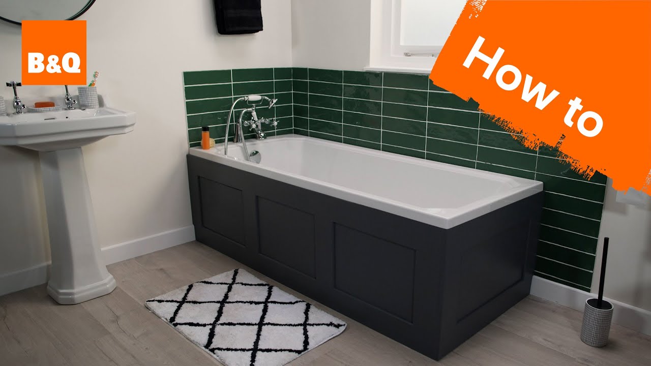 How to create a wooden bath panel