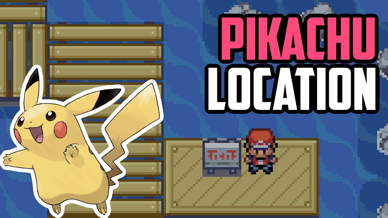 How to Catch Pikachu - Pok&eacute;mon FireRed & LeafGreen