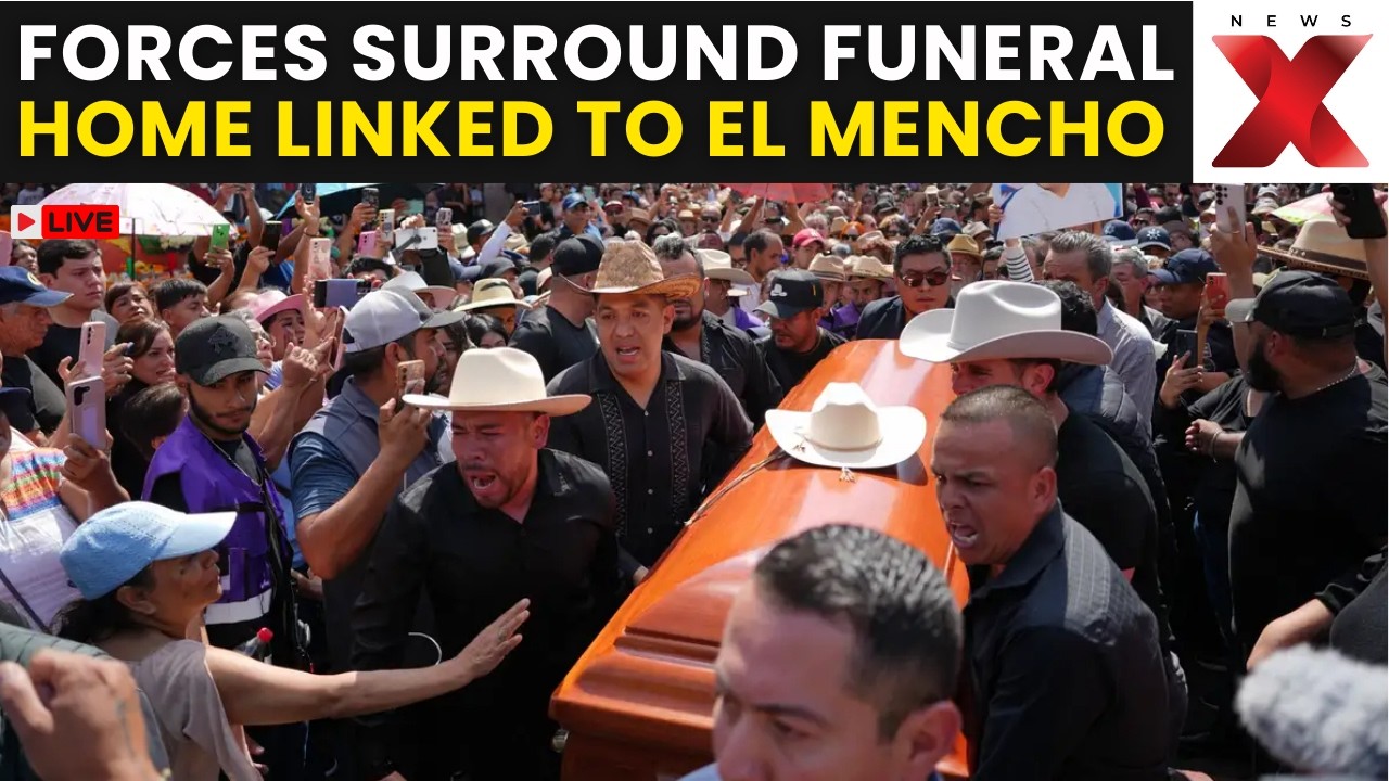 El Mencho Funeral LIVE: Massive Security Lockdown at Funeral Home Linked to El Mencho