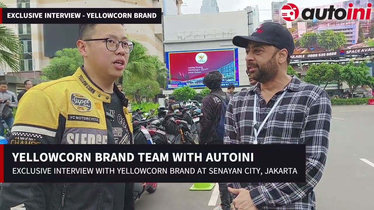 Autoini Team with YellowCorn Bikers Community at Senayan City, Jakarta @autoini