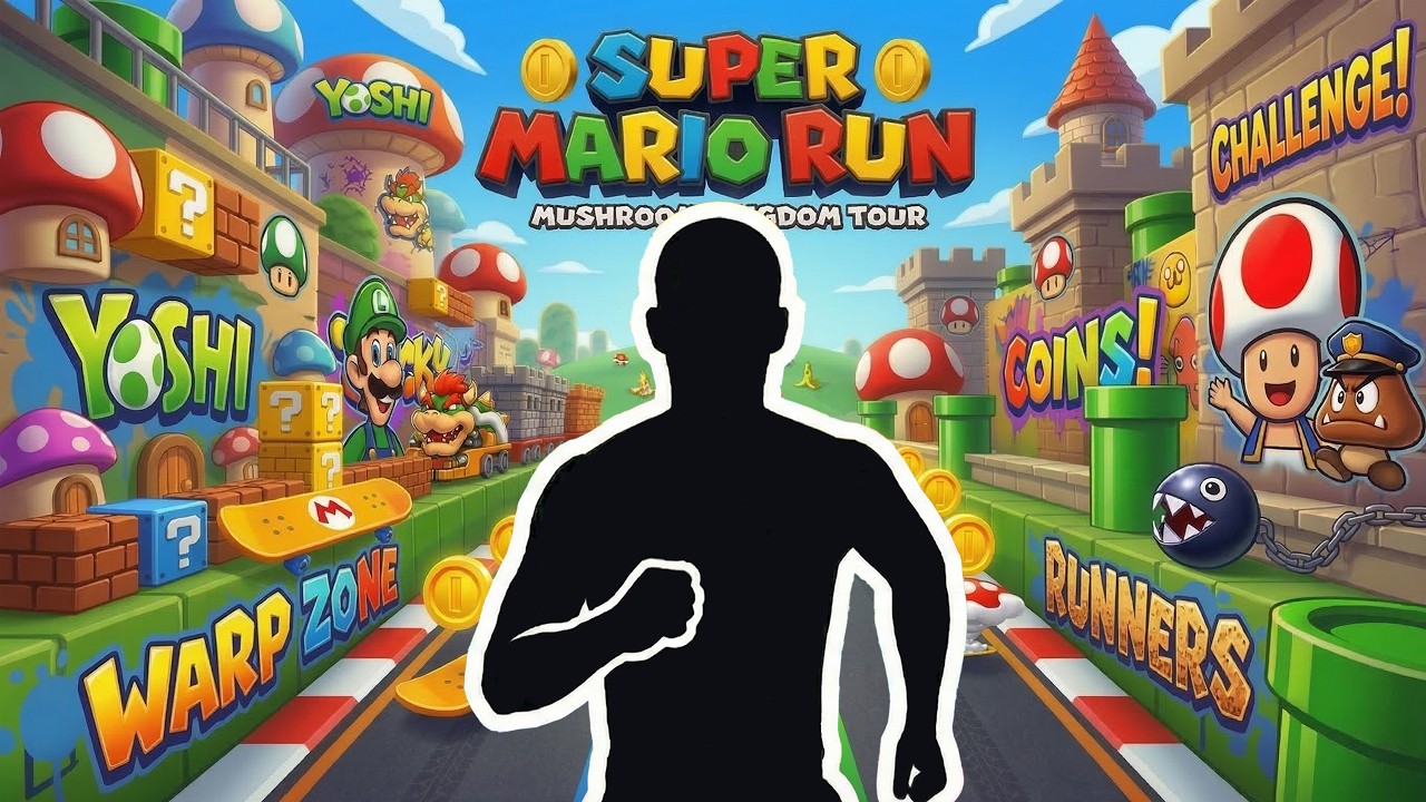 Immersive Interactive Warm Up / Super Mario Run / Fitness Gamification - Episode 21