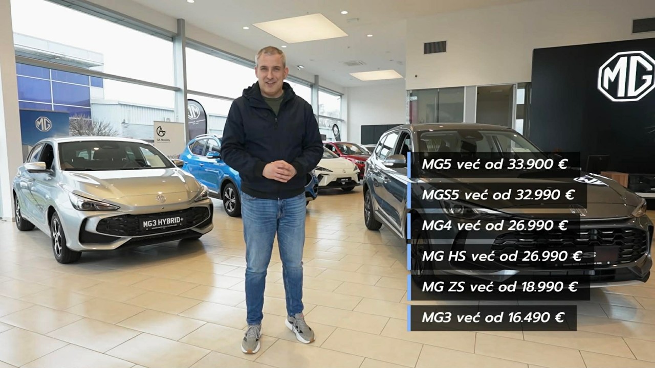 MG je snizio cijene svih svojih modela do čak 3000€