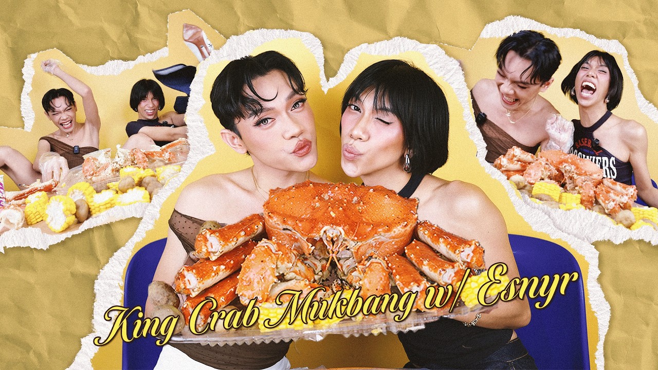 KING CRAB MUKBANG + CATCH UP w/ ESNYR | mimiyuuuh ❤︎⁠