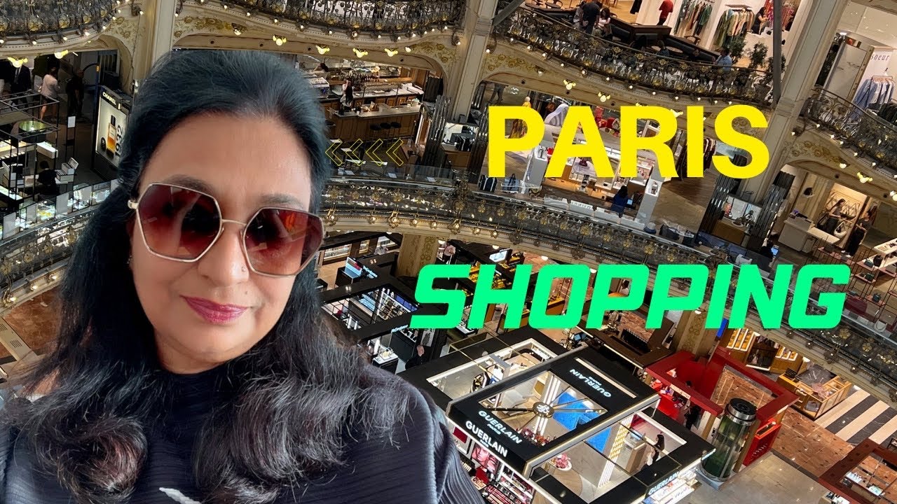 Shopping in Paris - A trip to Galeries Lafayette, La Vallee Village and Street Shopping.