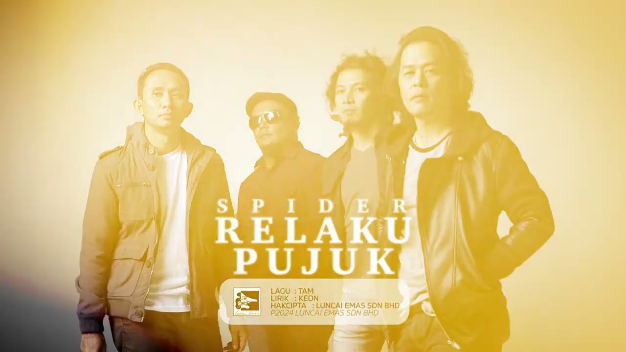 SPIDER - RELAKU PUJUK - OFFICIAL LYRIC VIDEO