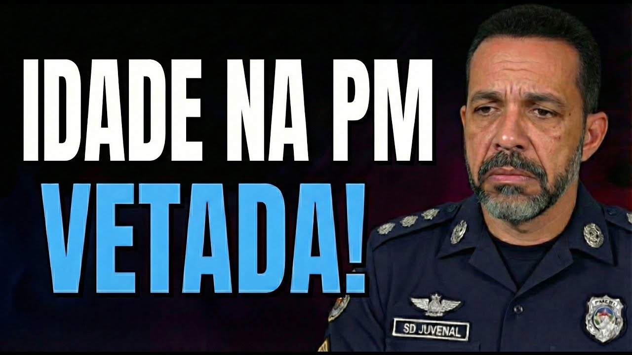 Idade Máxima para Entrar na Polícia Militar é Vetada | Entenda o Veto Presidencial