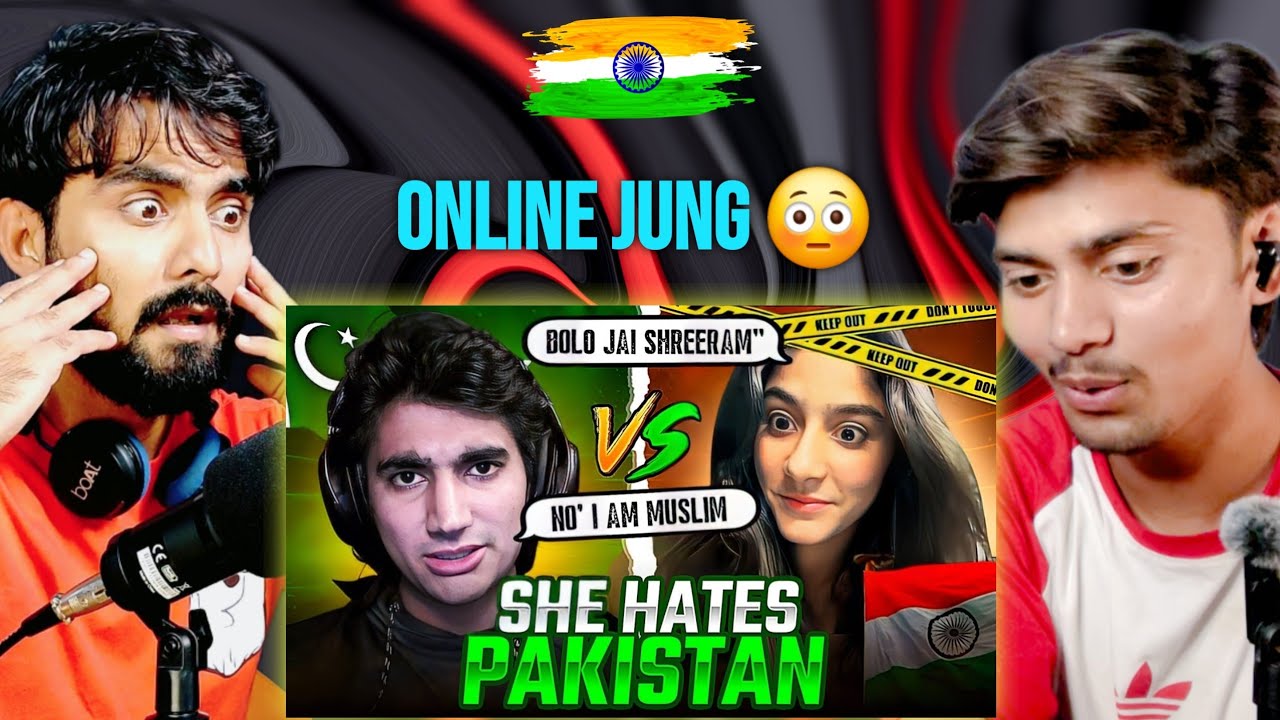 Indian Reaction On Funny Ind Vs Pak Omegle Debate | They Tested My Faith In Islam, Trolled Pak