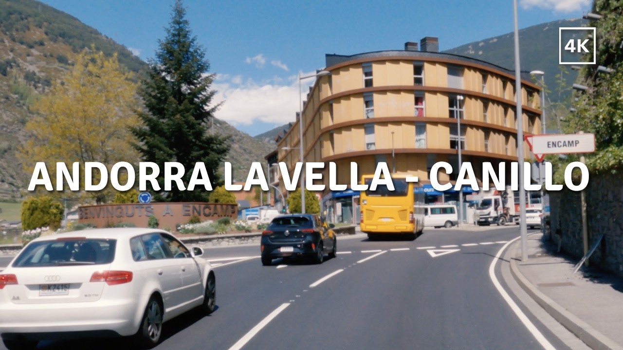 Driving from Andorra La Vella to Canillo