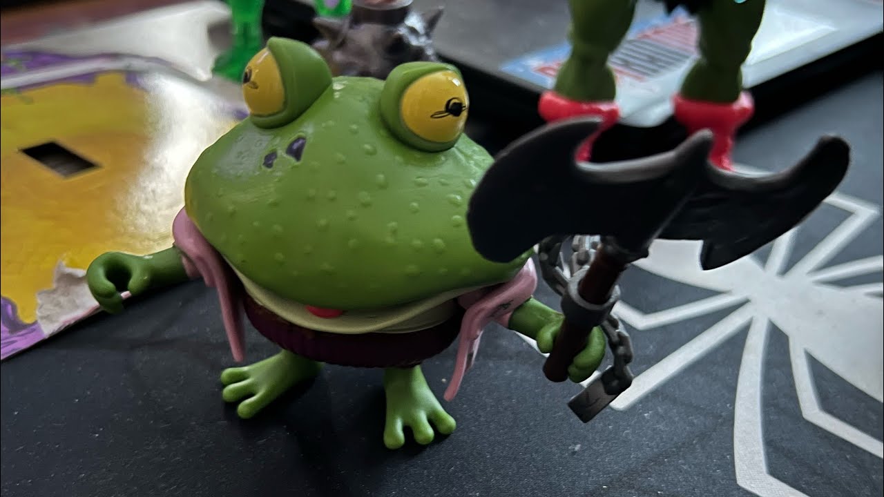 Genghis frog tmnt mutant mayhem unboxing