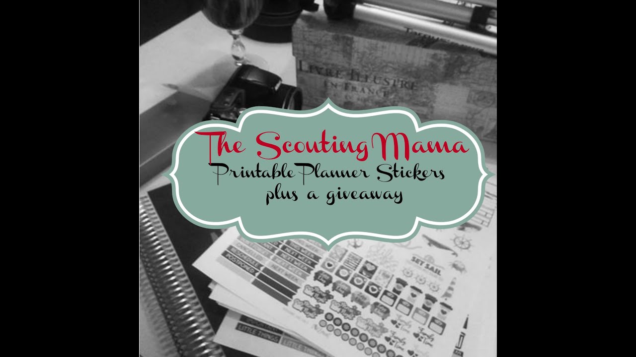 Etsy sticker haul! Printable Planner Stickers