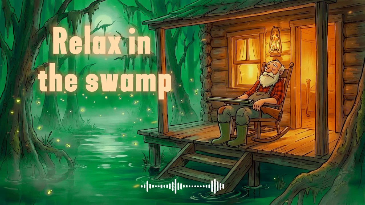 A Sleepy Old Man by the Swamp 🌙 music for Study, Focus and Relax