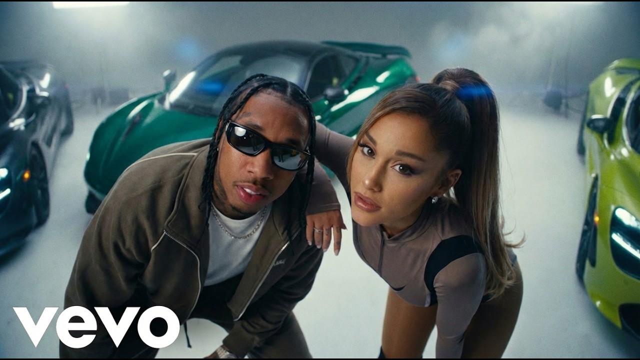 Travis Scott, Ariana Grande - QUARTZ ECHO (ft. Future, Tyga) | (Official Lyrics Video)