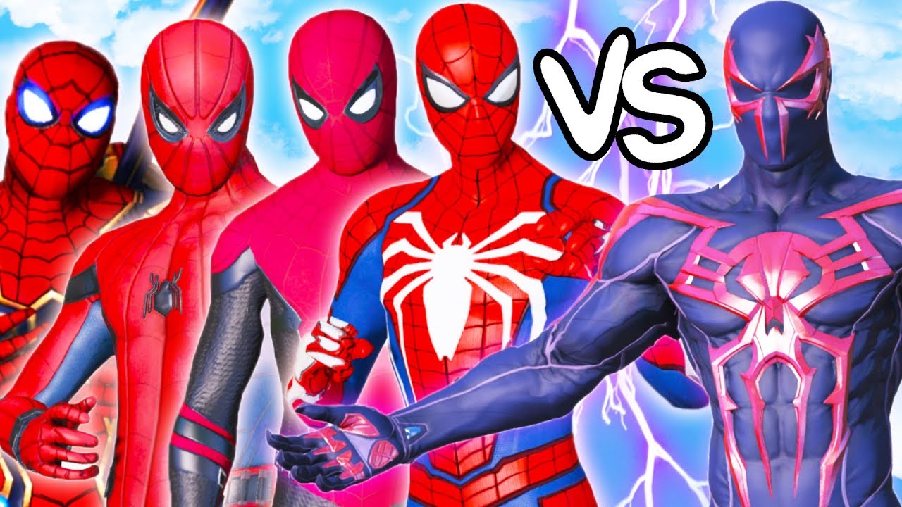SPIDERMAN 2099 против КОМАНДНОГО ПАУКА-ЧЕЛОВЕКА - Epic Battle Cinematic