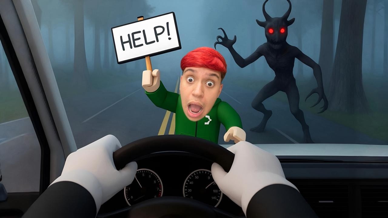 НИКОГДА НЕ БЕРИТЕ ПОПУТКУ НА ЗАБРОШЕННОЙ ДОРОГЕ В ROBLOX!! (Hitch a Hike)