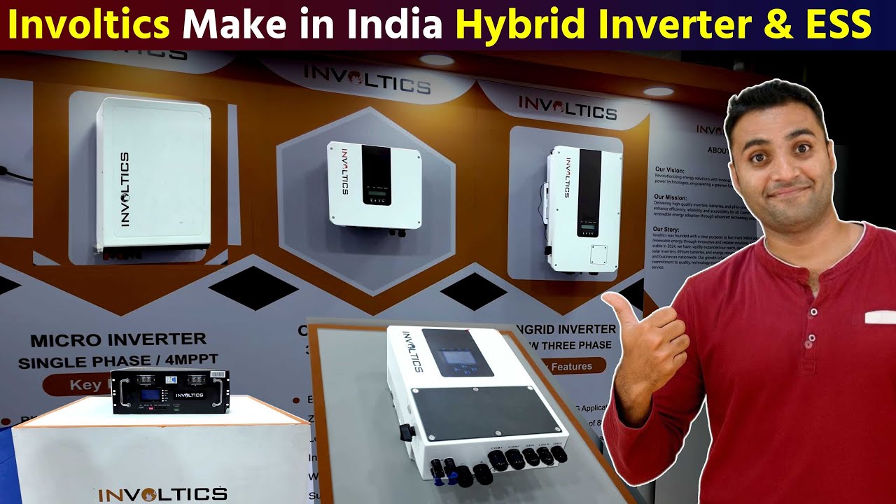 Involtics Make in India Hybrid Inverter & ESS | Best Hybrid Solar system For Home