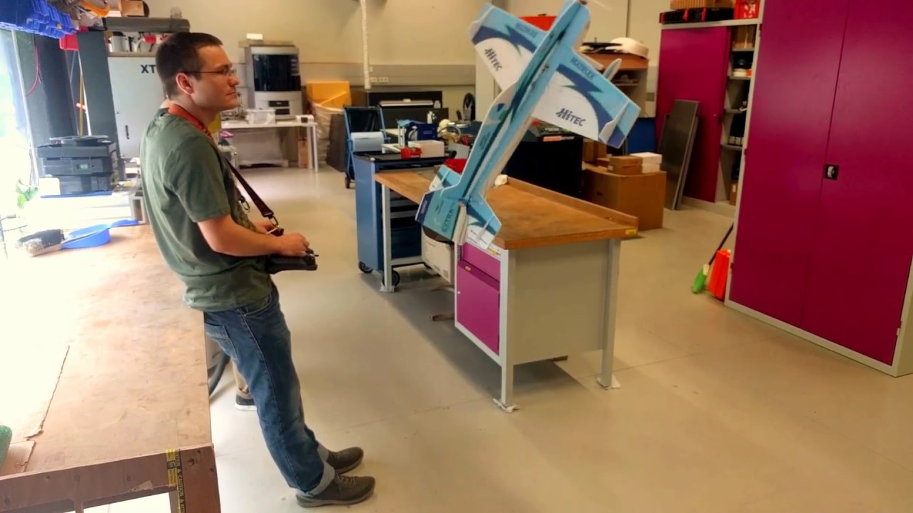 All New Multiplex Extra 330SC flying in the lab