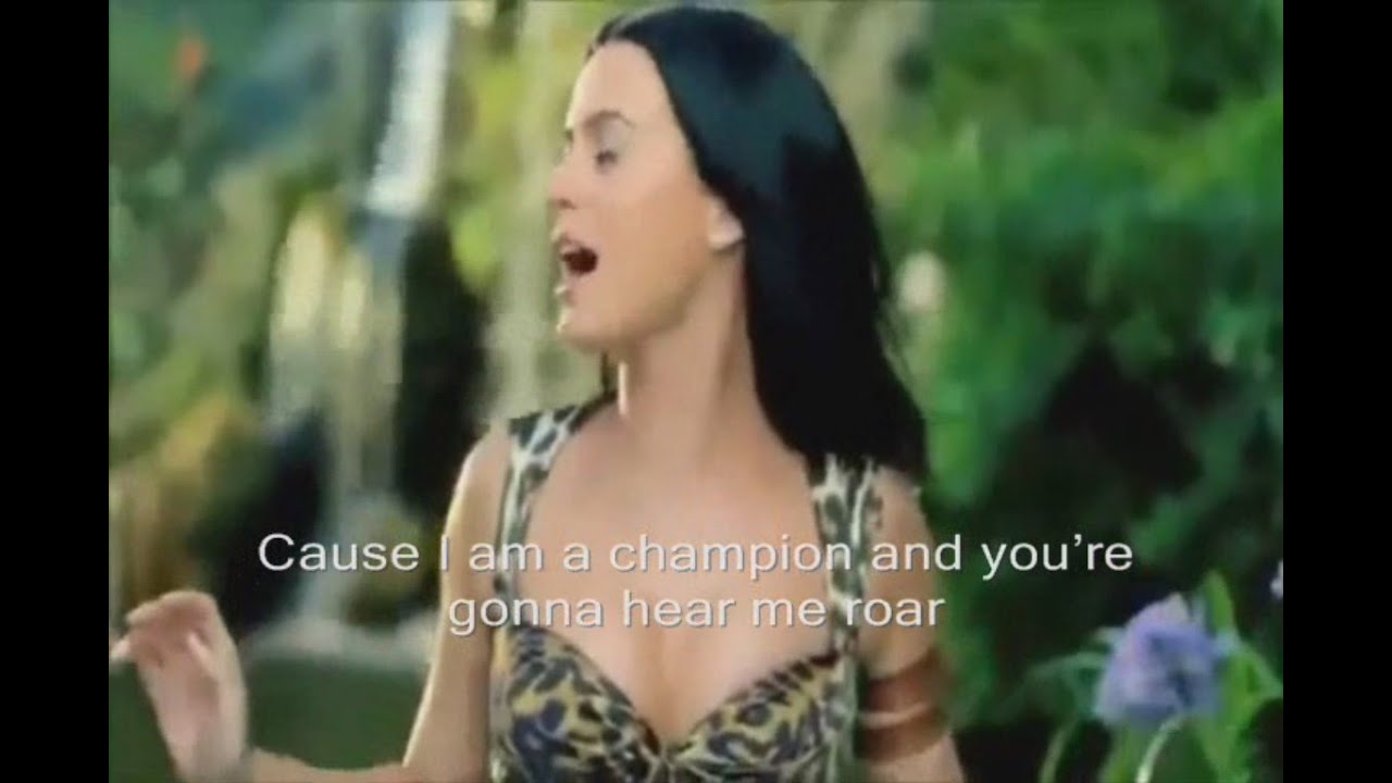 Katy Perry - Roar Official Video Lyrics