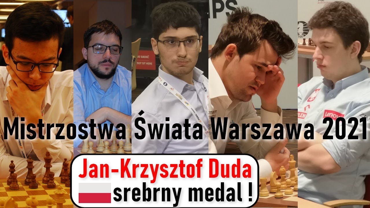 SZACHY 408# Mistrzostwa Świata w szachach szybkich błyskawicznych Warszawa 2021, Duda srebrny medal!