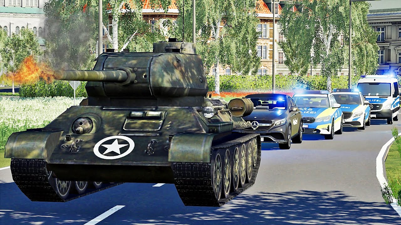 LS19 - Verfolgungsjagd mit Panzer Polizei Special 🚓 | Folge 1