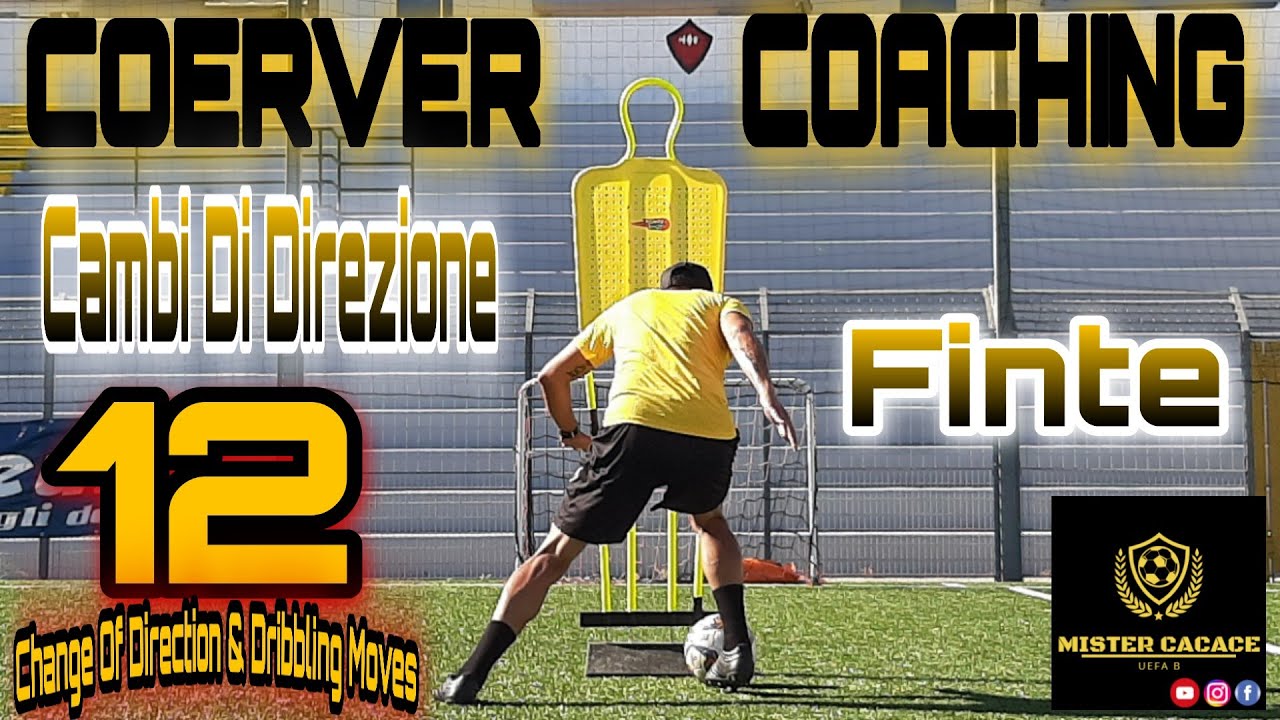 Come ALLENARE Il DRIBBLING E Il CAMBIO DI DIREZIONE Nel CALCIO || 12 SKILLS