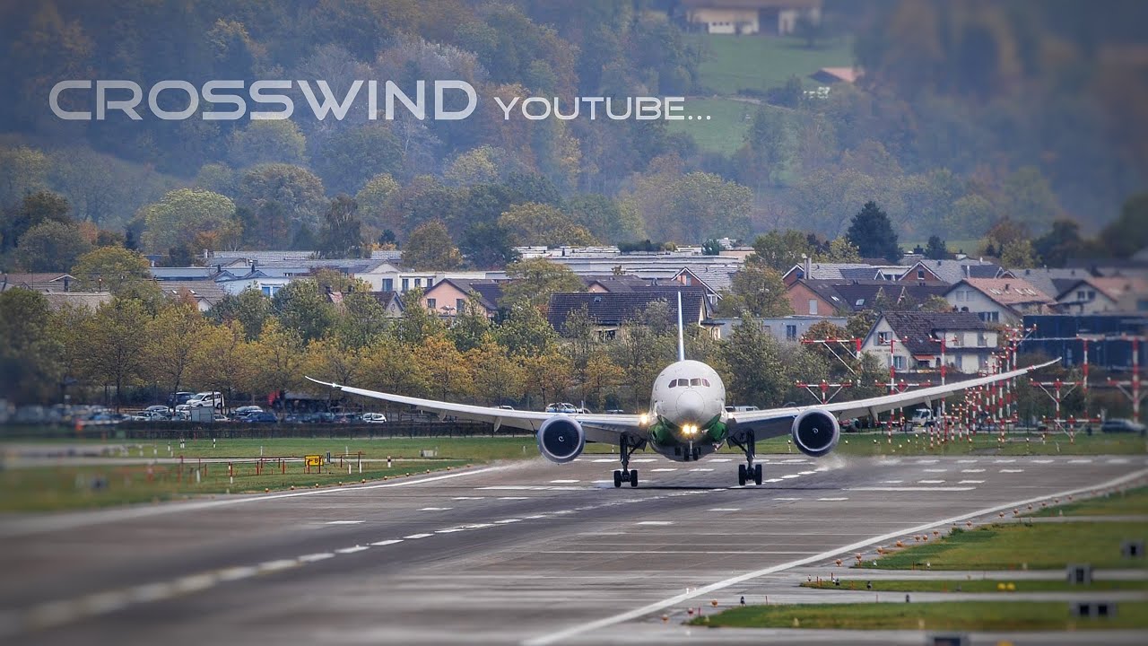 Zurich Airport Crosswind Planespotting 27.10.2023 #B787 #B38M #GLEX #B757