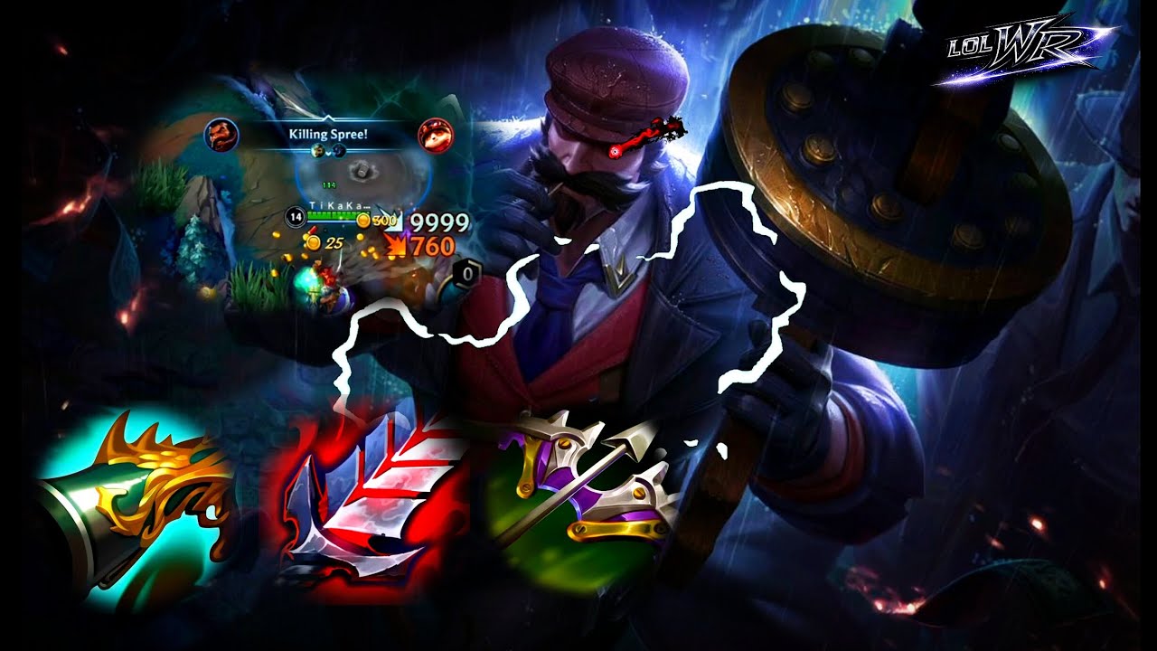 GRAVES GAMEPLAY - LOL WILD RIFT