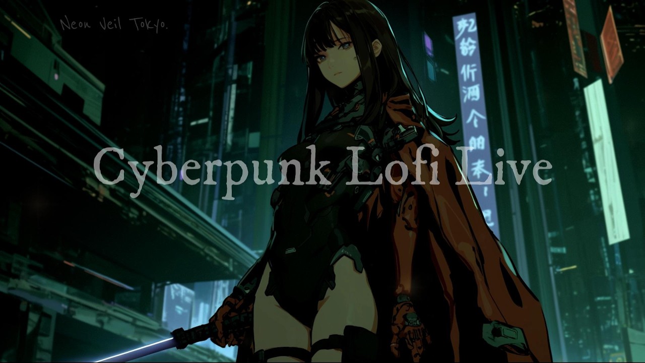 -12H Live- cyberpunk, retrowave, chillwave,cyberlofi