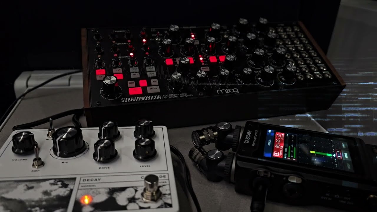 Night Stations - A hypnotic train ride with Subharmonicon and Decay Cascade