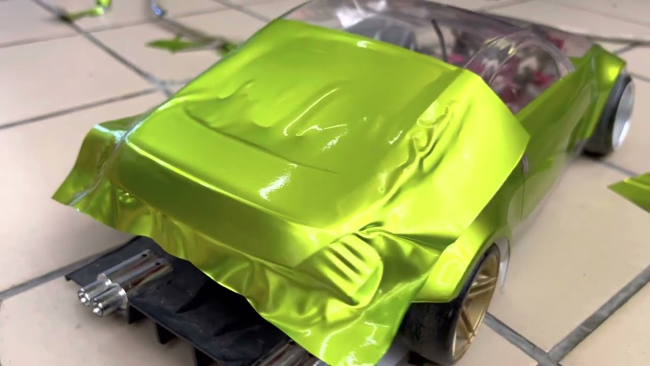 Little 350z Fairlady on going Wrap? Yes its RC Bodyshell Wrap