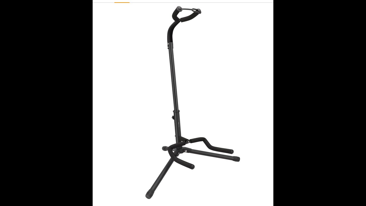 Surprisingly Solid! Amazon Basics Folding Guitar Stand Review 🎸
