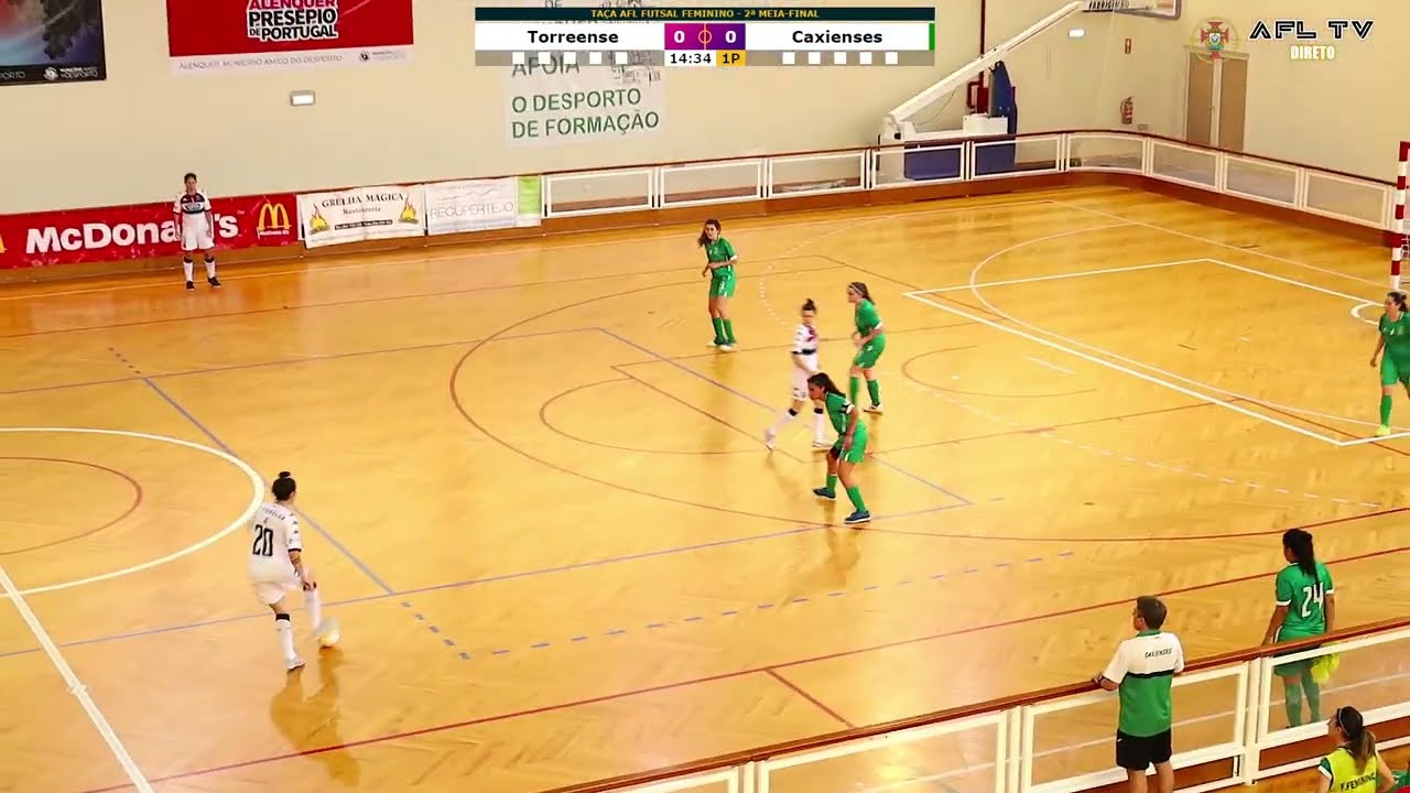 SCU Torreense x GDU Caxienses - Taça AFL Futsal Feminino - Final 4 - 2.ª Meia-Final