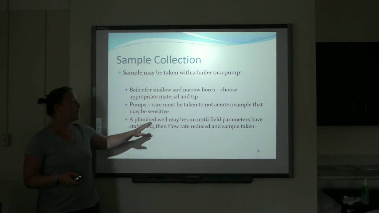 Groundwater Sampling