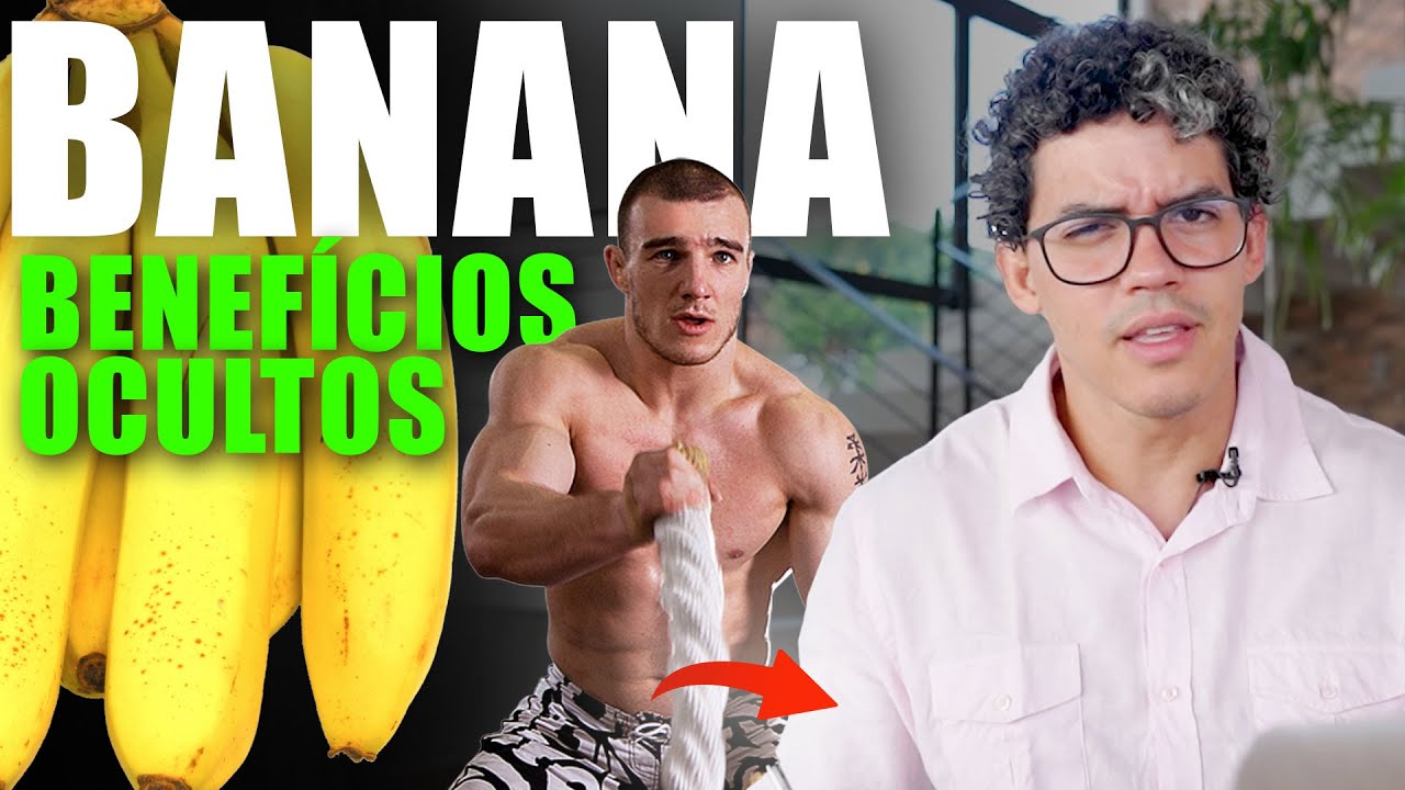 BENEFÍCIOS OCULTOS DA BANANA: AJUDA A PEGAR MAIS PESO NO TREINO?