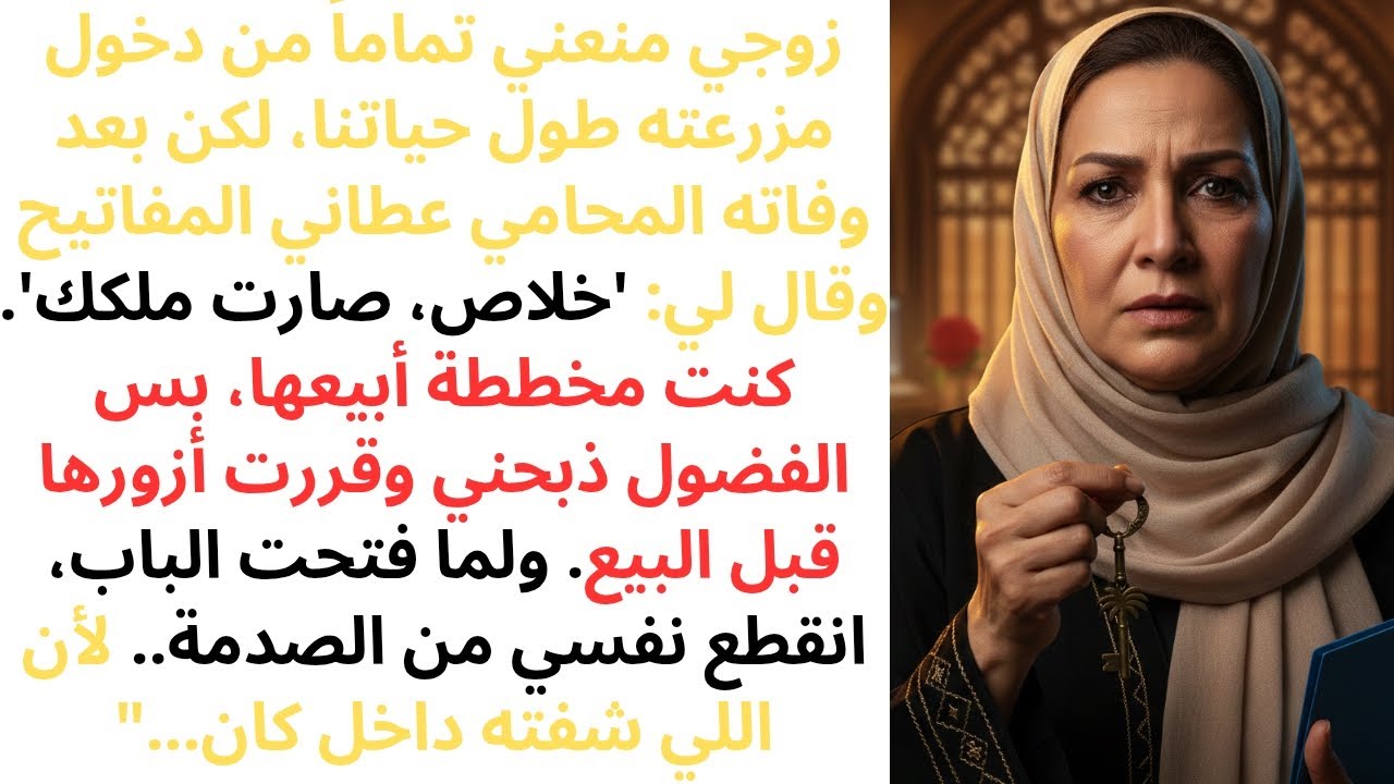 السرّ في التربة: لماذا لم يسمح لي زوجي أبدًا بزيارة مزرعته