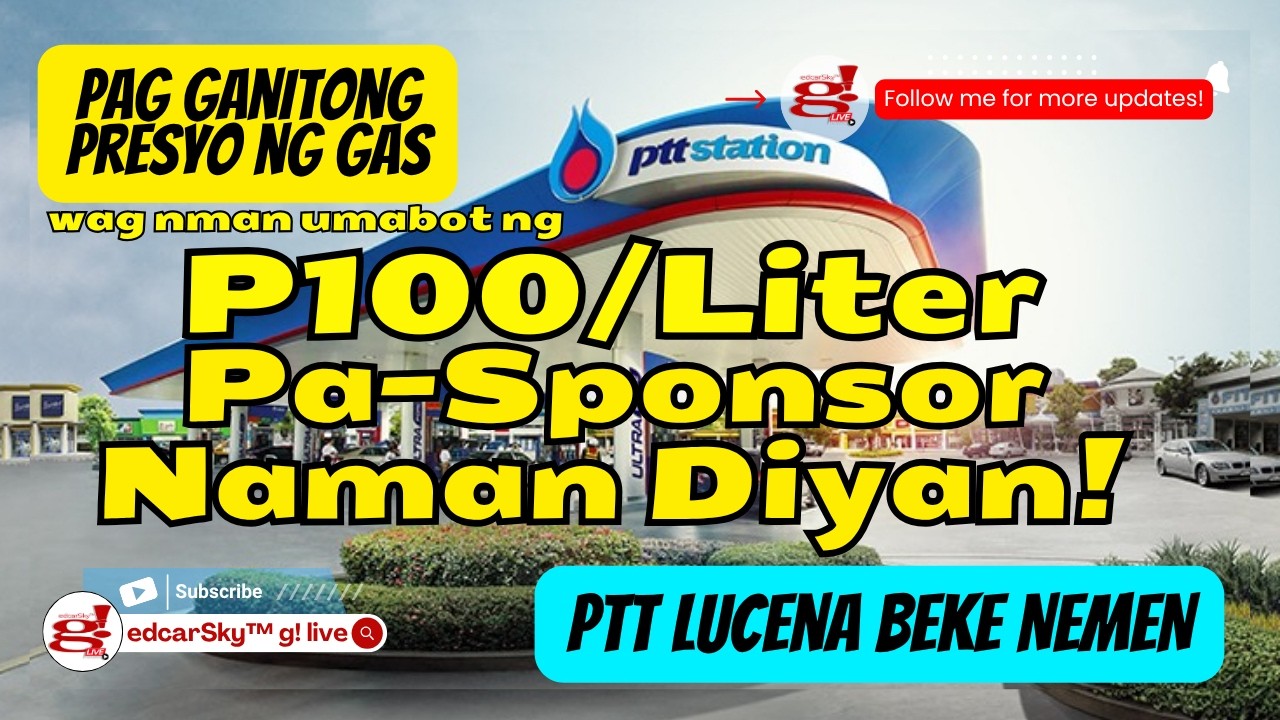 Grabe Ang Mahal ng Gas Ngayon Kailangan Na Sponsor 😂