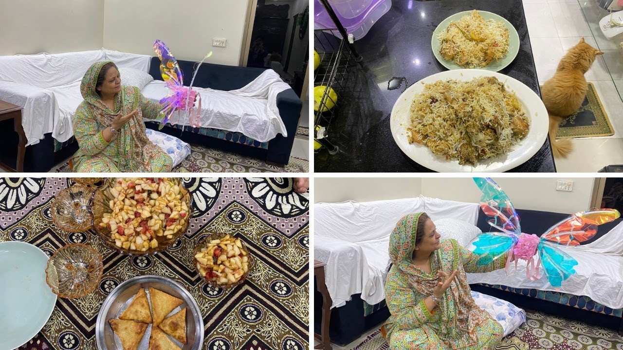 Aj banayi mazedar biryani ❤️aur Aj Mahnoor ko diya buhut pyara gift 💝 