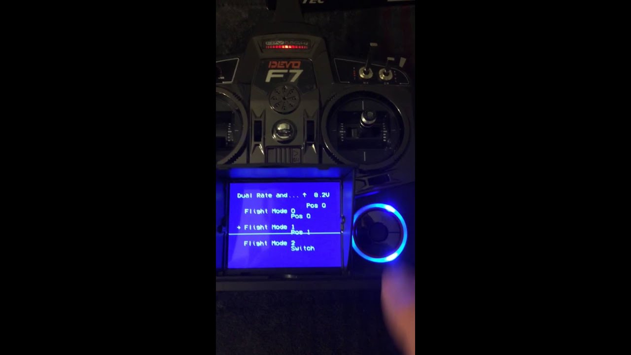 Setting dual rates for the Runner Standard on Devo F7