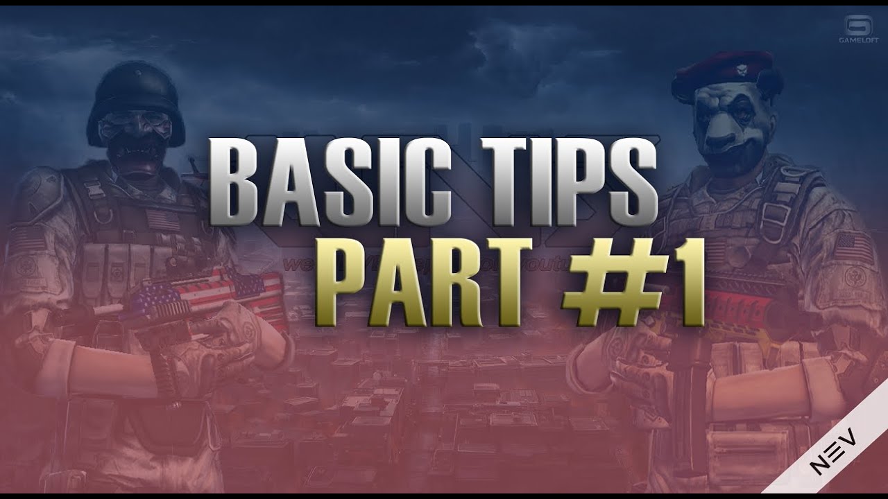 Modern Combat 5: HD Basic Tips (How to use your weapon) # 1