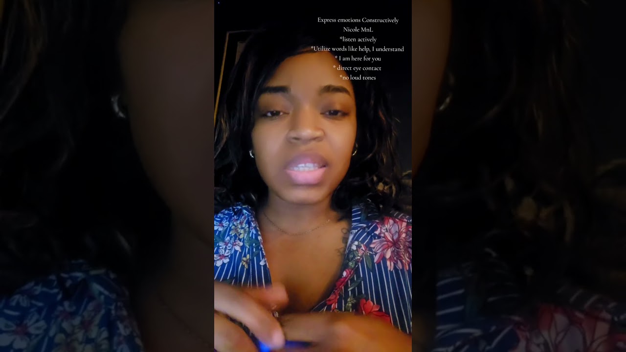 Relational communication vlog.